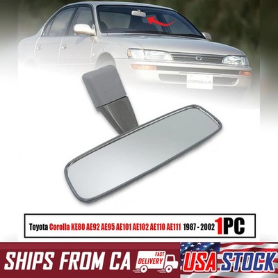 Rear View Interior Mirror Interior For Toyota Corolla KE80 AE92 AE110 1987-2002