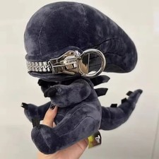 Alien Xenomorph Zippermouth Plush Toy Stuffed Animal Strange Anime Novel Doll
