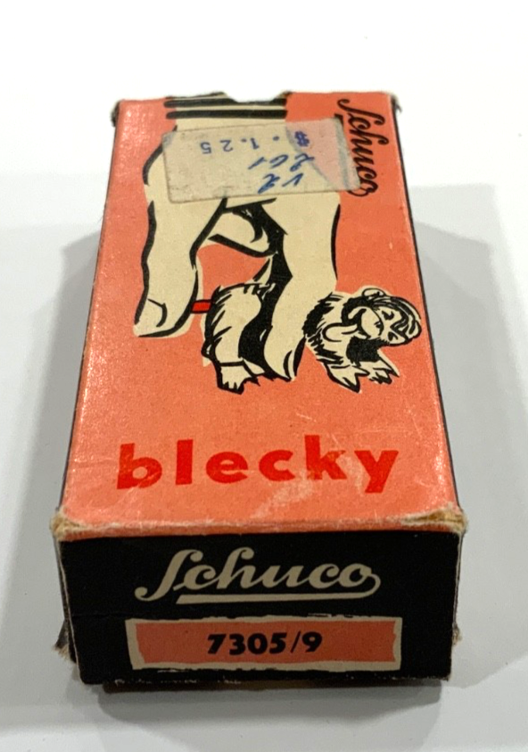 Vintage - Schuco - Blecky Mechanical Monkey #7305/9 with Original