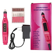 Electric Nail Drill File Acrylic Art Manicure Tool Portable Pedicure Machine Kit