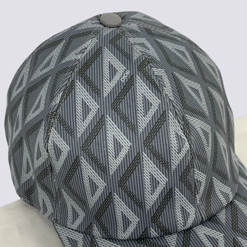 Cappello berretto baseball Dior CD Diamond cotone tela grigio rivestito taglia M - Immagine 3 di 4