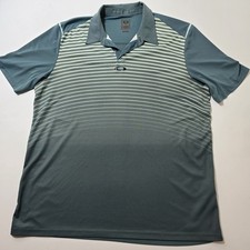 Oakley Hydrolix Mens Polo Shirt XLarge Golf Stretch Wicking Sun Protection