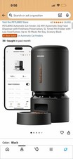 PETLIBRO 5L WiFi Automatic Pet Feeder Smart Cat Dog Food Dispenser Timed Feeding