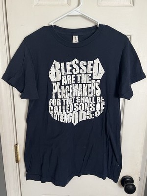 Blessed Are The Pacemakers Women s Navy T-Shirt Size Medium