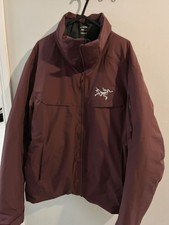 Arc'teryx Macai Jacket Men’s Large Down jacket Gore-Tex +  RECCO – Burgundy