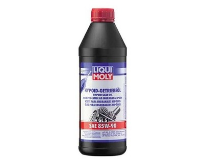 Liqui Moly 20010 Hypoid Gear Oil (GL5) SAE 85W-90 (1 L)