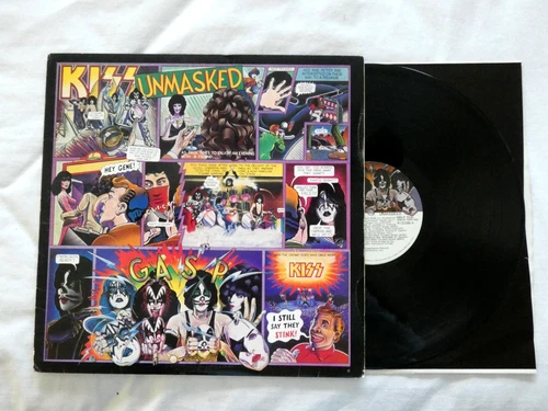 1980 KISS "UNMASKED" CASABLANCA NBLP 7225 1st PRESS EX ORIGINAL SLEEVE