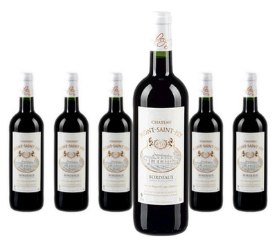 6 x Château Mont Saint Pey Bordeaux blanc   2024