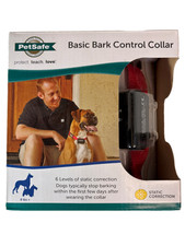 Pet Safe Basic Bark Collar Static Correction Dogs 8 lbs  / Up To 28  Collar NEW