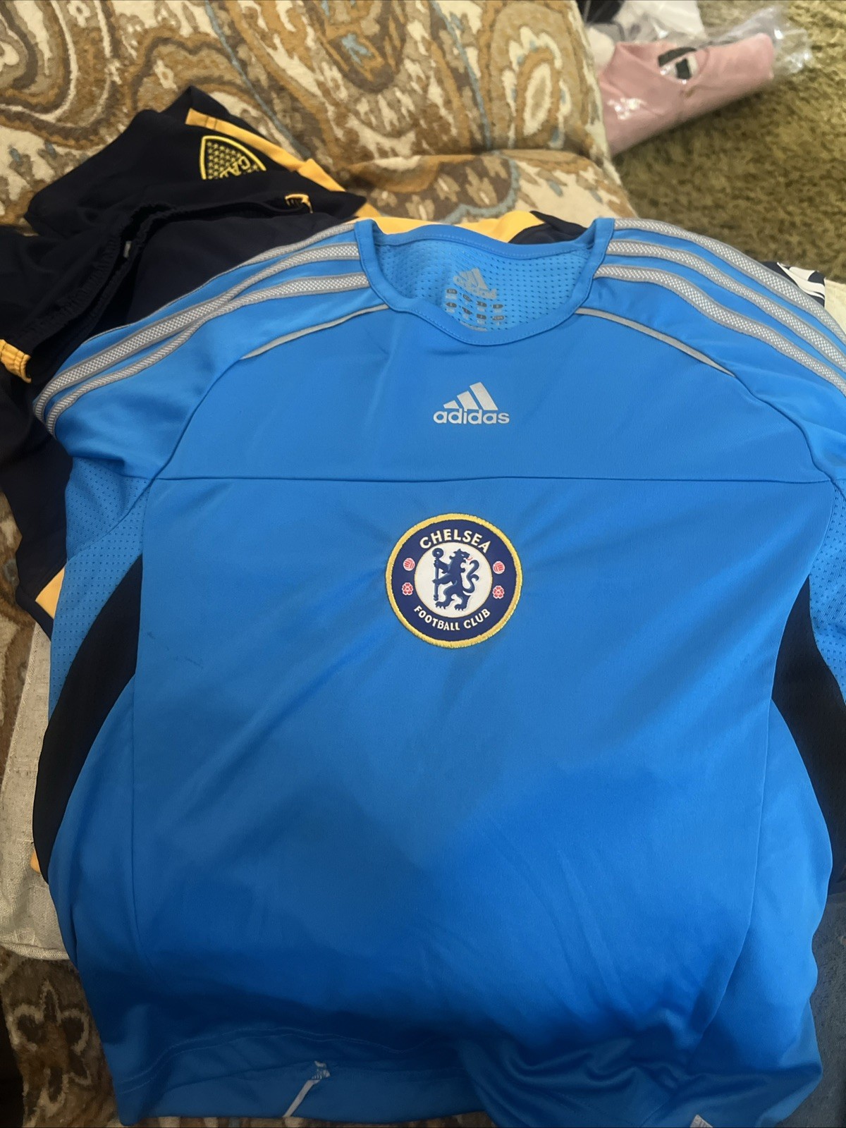 Vintage Adidas Chelsea FC Jersey. Boys Small