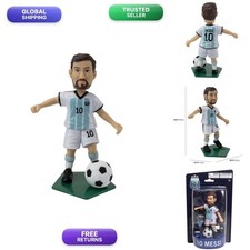 Maccabi Art Official Lionel Messi Argentina Soccer Action Figure 4.5" Stand