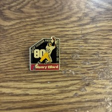 Henry Ellard 80, Most Season Pass Receipts 1986 Pin 1-1/4