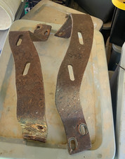 1961 1962 Cadillac Front Bumper Main Mount Mounting Bracket Pair 61 62 Cadi