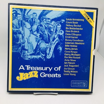 A Treasury of Jazz Greats Box Set Albums Records Readers Digest Collectors Ed