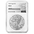 2024 $1 American Silver Eagle NGC MS69 ALS Label