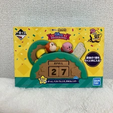 Kirby 30th Anniversary Perpetual Calendar Ichiban Kuji Last One Prize Japan