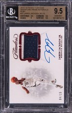 2018 Panini Flawless Jaren Jackson Jr. Signature Prime Materials Ruby #23