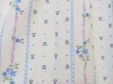 Vintage Brushed With Softness Nightgown Womens Medium Floral Flannel Cottagecore