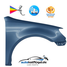 Kotflügel für VW GOLF 6 VI LC5F Rechts 08-16 Vorderseite Lackiert Neu