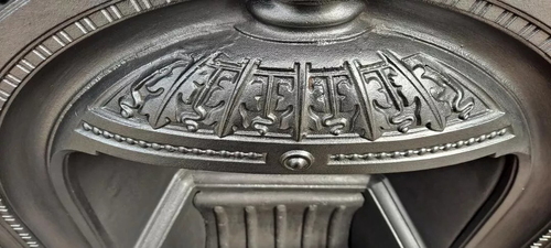 Antique Victorian cast iron  Combination all in one fireplace.cast iron fire - Picture 9 of 17