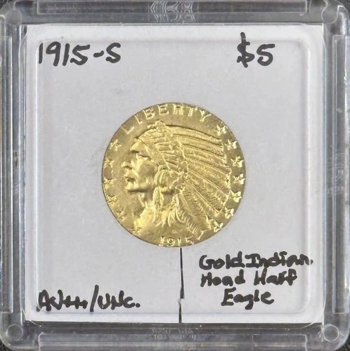 1915-S Indian Half Eagle — photo from another recent sale