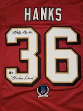 MERTON HANKS SIGNED SF 49ERS JERSEY BECKETT COA 4W294444 