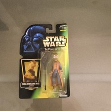 1997 POTF Saelt-Marae Yak Face Green Card Hologram Star Wars Power of the Force