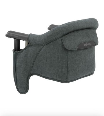 Inglesina Fast Table Chair Charcoal Portable Baby High Chair 37lb Travel