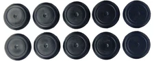 1 1/4" 1.25 inch Black Rubber Plugs for Flush Mount Body and Sheet Metal Hole...