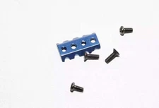 PN Racing Mini-Z MR03 High Clamp Force T-Plate Mount (Blue) Part#: MR3009B