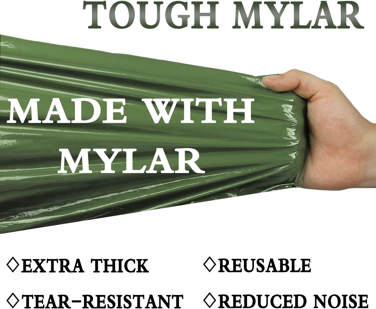 Emergency Sleeping Bag, Lightweight Survival Sleeping Bags Waterproof Thermal Em