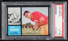 1962 Topps John Brodie #152 PSA 6 11z5