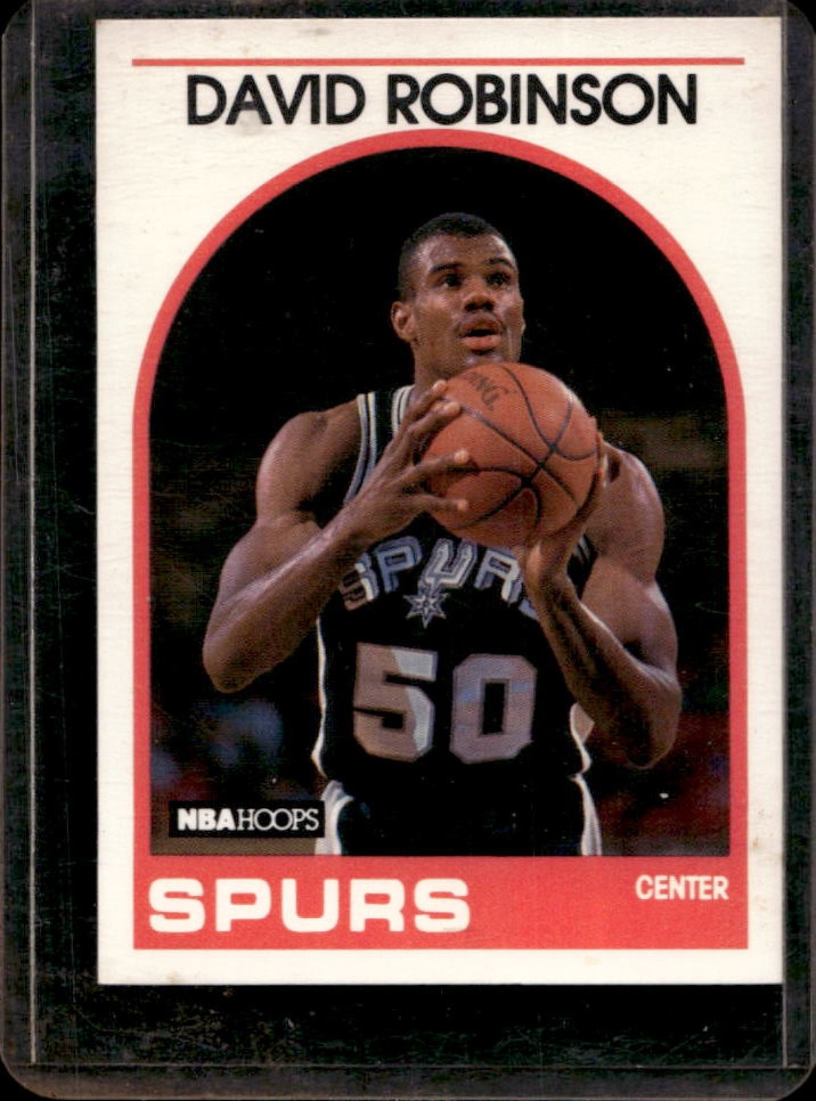 1989-90 Hoops David Robinson Rookie RC #310 Spurs