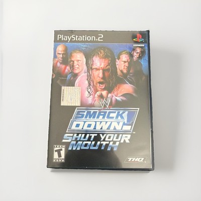 WWE SmackDown! Shut Your Mouth PS2   CIB Complete With Manual