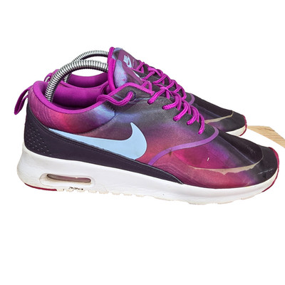 Nike Air Max Thea Sneakers Womens 10 Hyper Purple Lace Up Casual 599408-503
