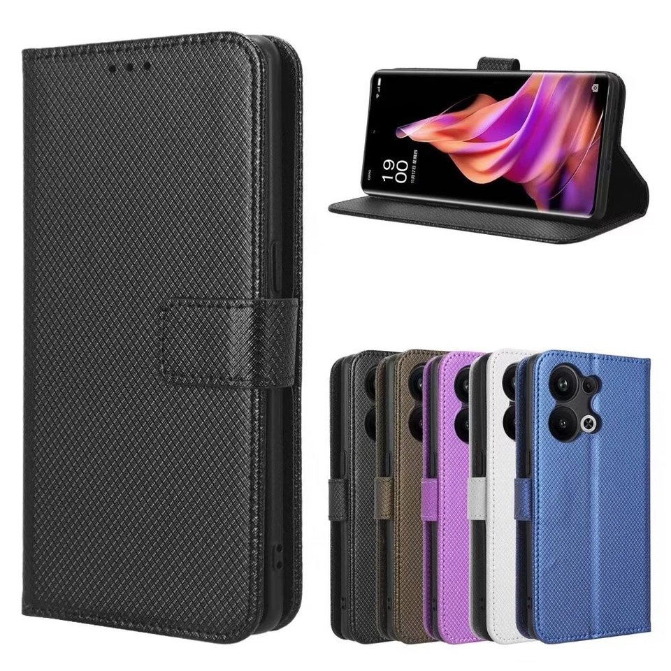 Flip Wallet Cover Case For Vivo X80 X70 S12 IQOO 8 Fujitsu Fairphone 6 Fossibot - Image 3 of 4