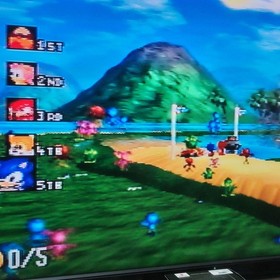 Sonic R Sega Saturn Racing Game with Spine Card and Manual used