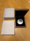 Five Ounce Silver Debt & Death Silver Bullet Silver Shield Proof medallion