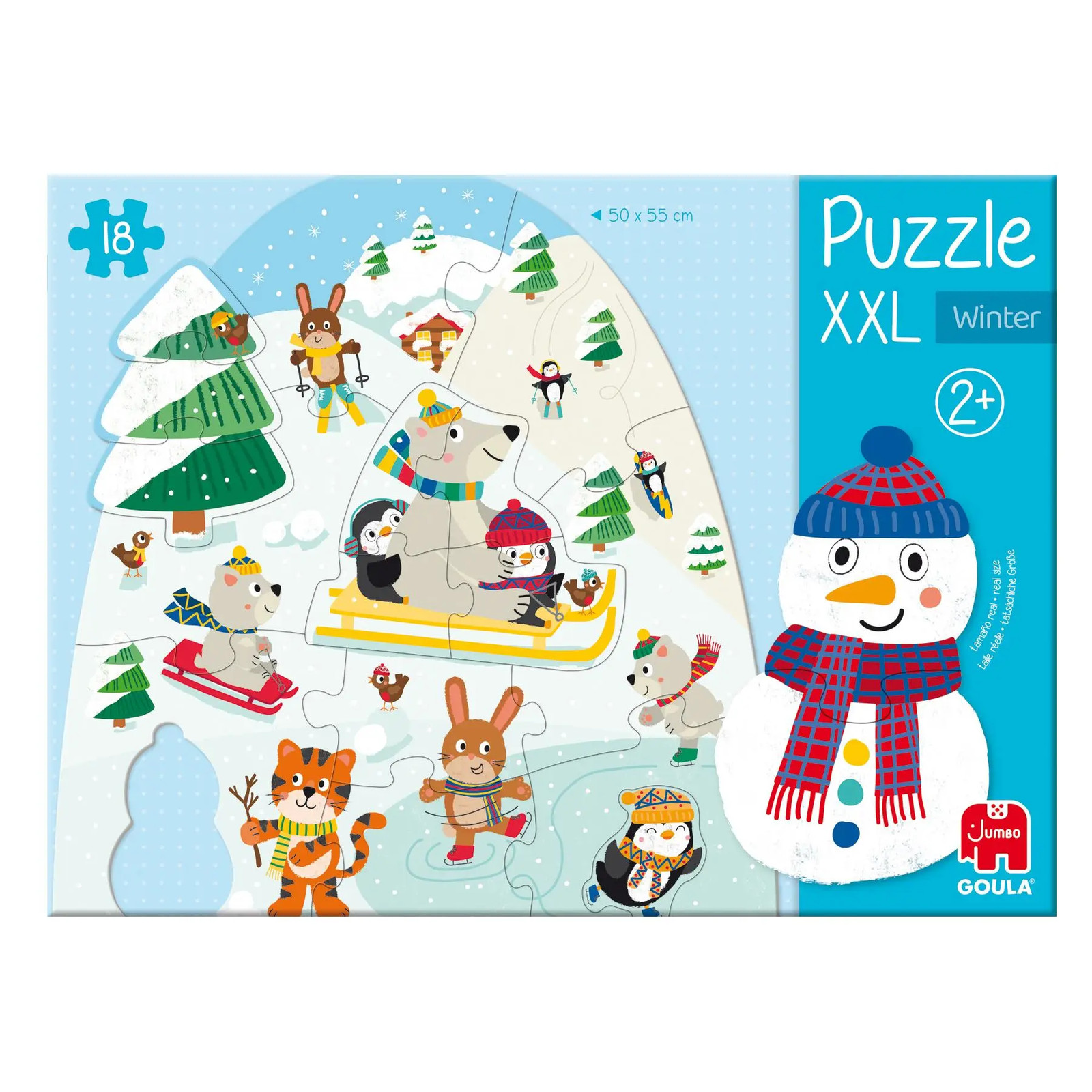 GOULA XXL Winter-Puzzle - 18 Teile | Spiel | Deutsch | 2025 | Jumbo Spiele GmbH - Bild 6