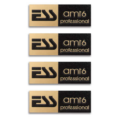 ESS AMT 1b L-Pad Plate Badge Midrange Brilliance New Aluminum PAIR