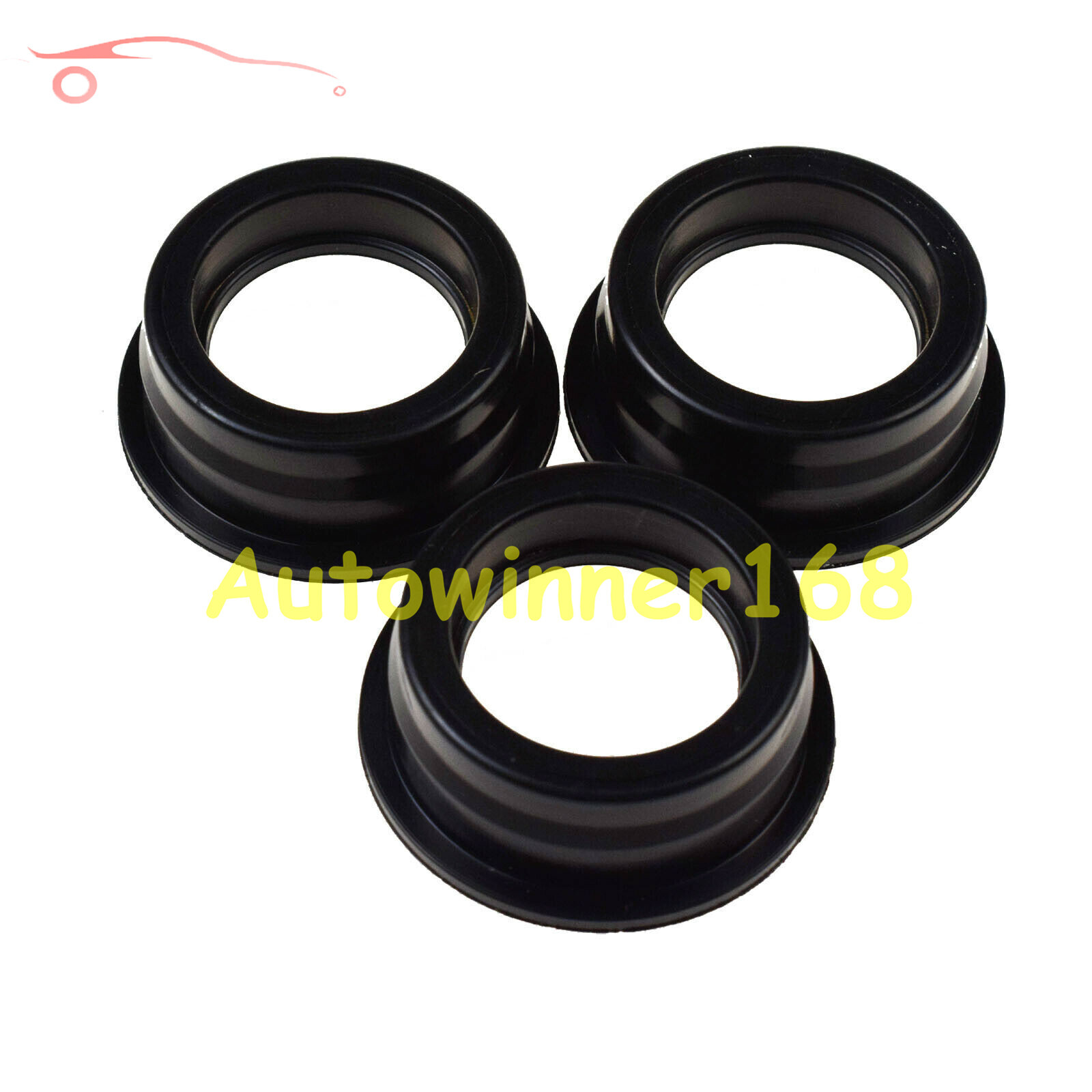 Set of 3 Spark plug Seals Gaskets 1320150080 For Smart Fortwo 20082015