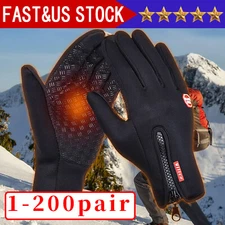 Thermal Waterproof Winter Gloves Touch Screen Warm Mittens Men Women Wholesale