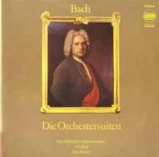 2LP BACH 4 Orchestral Suites POMMER Bach Collegium Musicum Leipzig ETERNA 729261