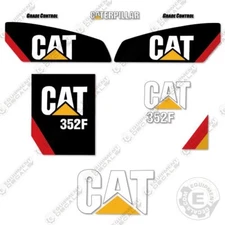 Fits Caterpillar 352F Decal Kit Hydraulic Excavator Equipment Decals