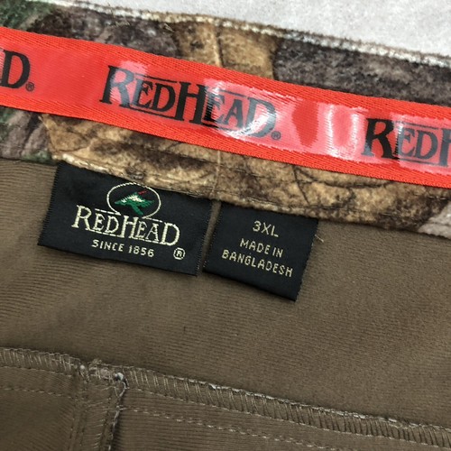 Redhead Fleece Camo Hunting Pants Men’s 3XL Realtree Tech Windproof Oak 32x48” - Picture 12 of 16