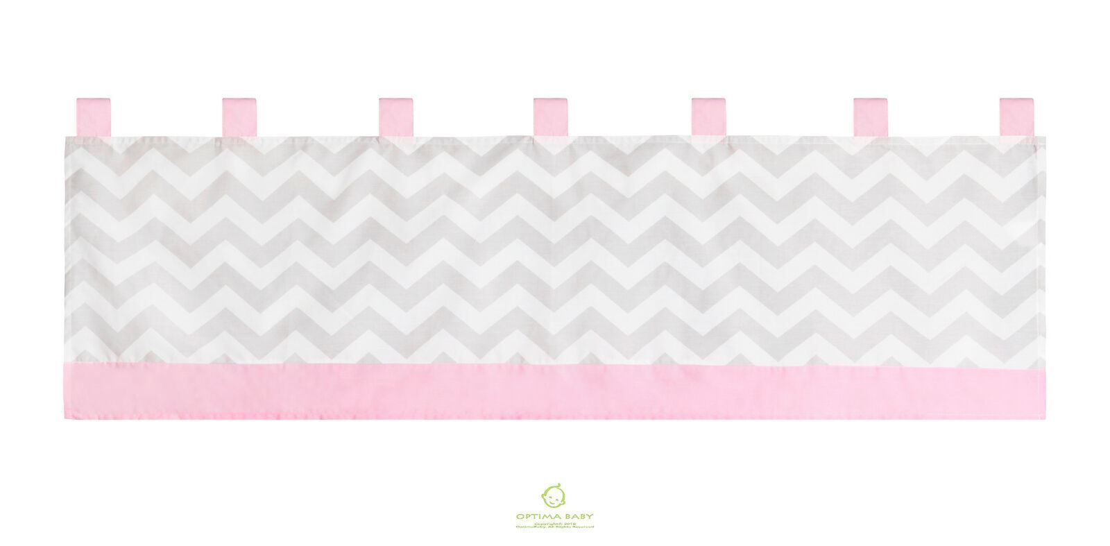 5PCS Bumperless Pink Grey Chevron Baby Girl Nursery Crib Bedding Sets OptimaBaby eBay