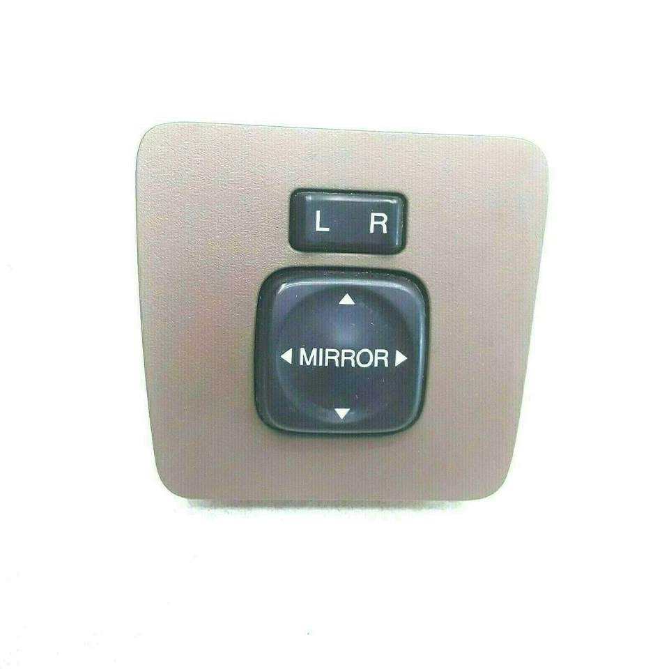 1997 Toyota Avalon : OEM Master Mirror Control Unit : Beige / Tan Dash Switch - Image 2 of 4