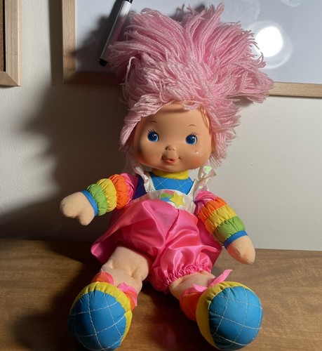 Peigne Vintage Pour Poupée Rainbow Brite - Tickled Rose, 1983 - Rare