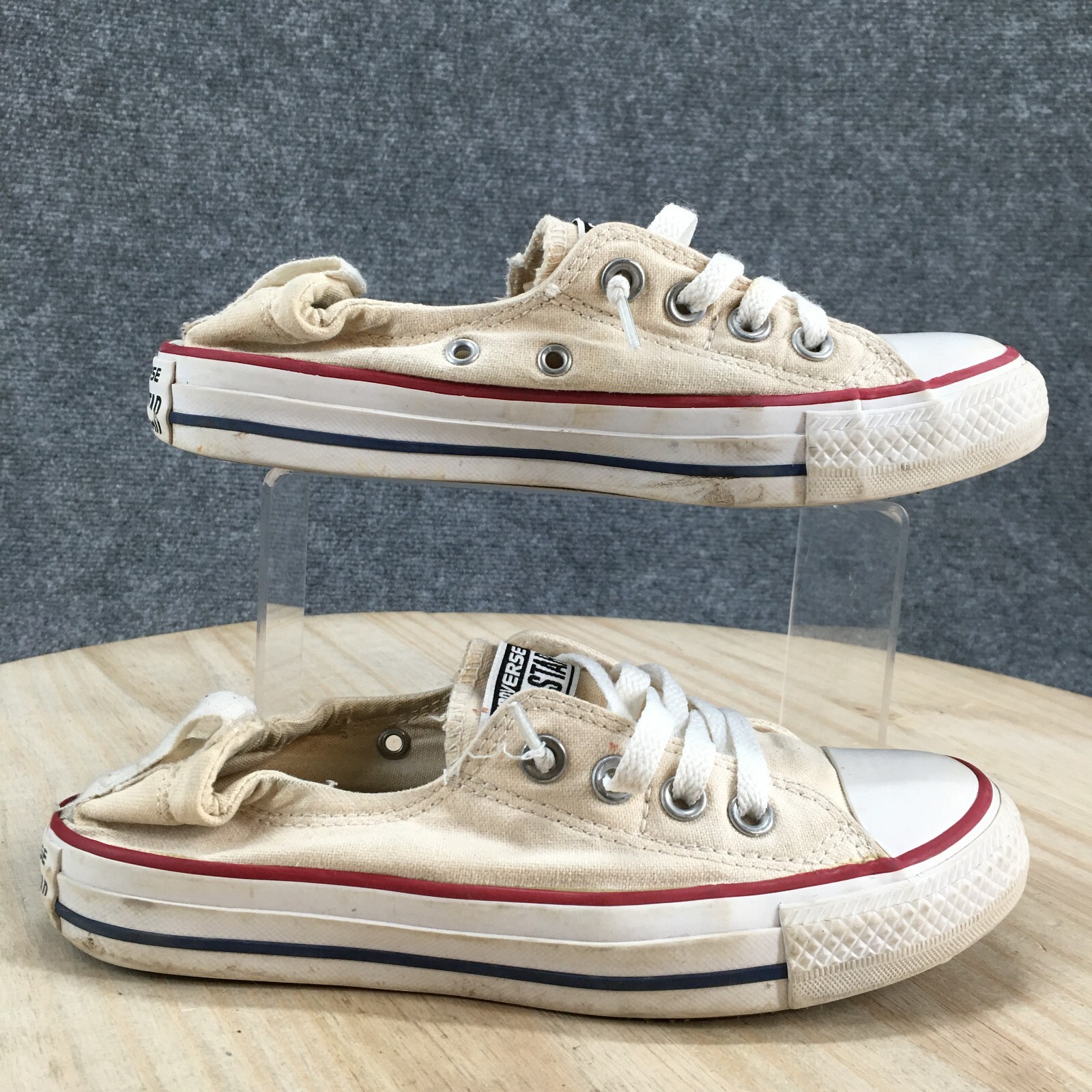 Converse Shoes Womens 6 Chuck Taylor All Star Shoreline Sneakers 537084F White Converse Shoes Womens 6 Chuck Taylor All Star Shoreline Sneakers 537084F White