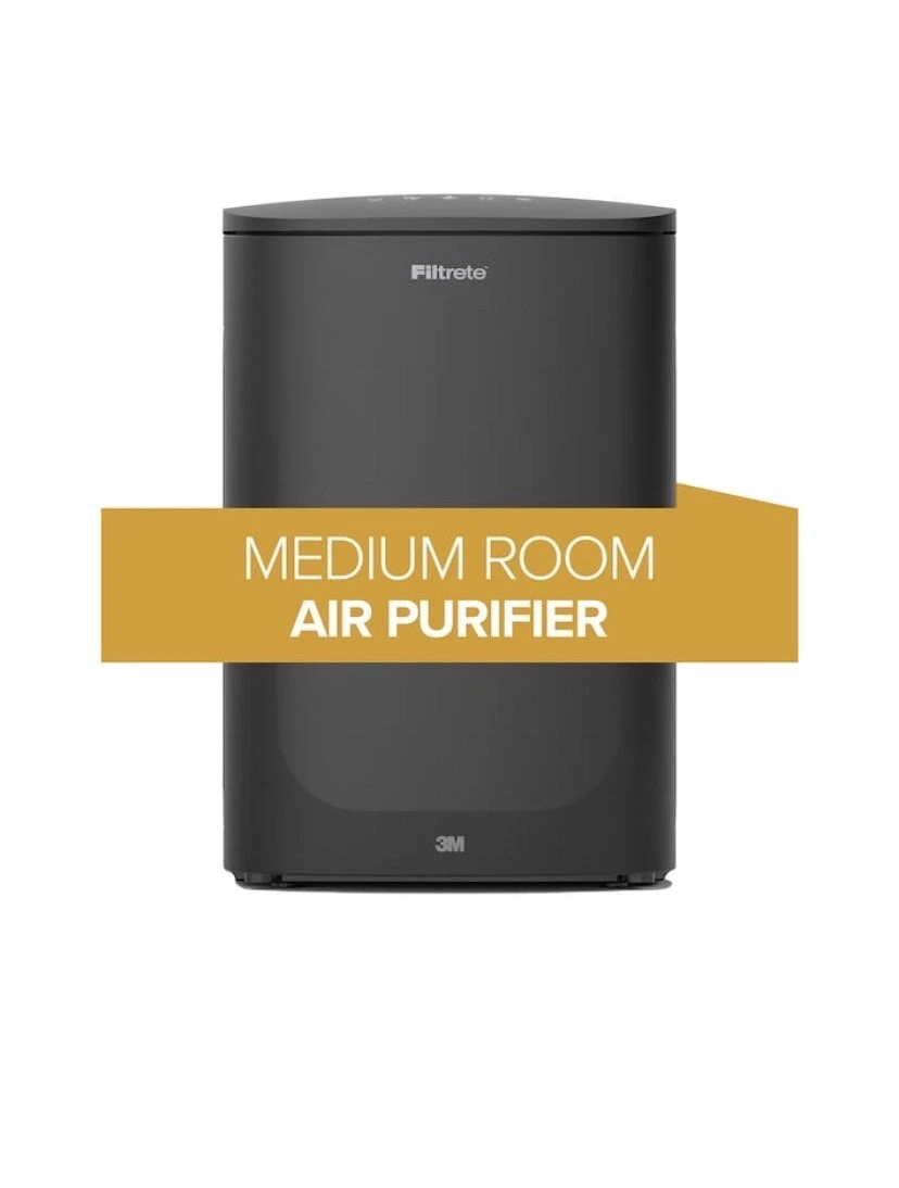 3M Filtrete Room Air Purifiers 3 Speed True HEPA Air Purifier